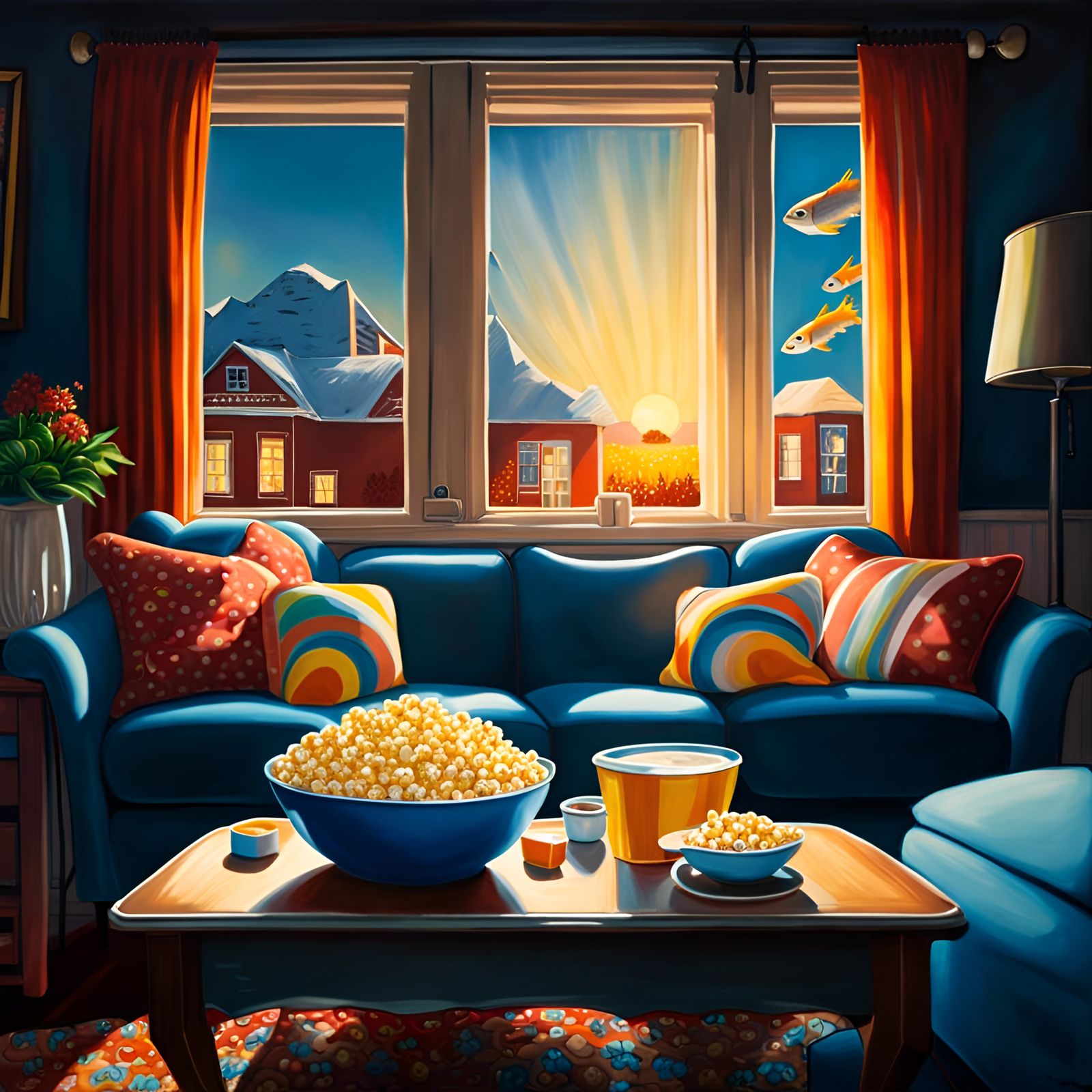 I Asked AI for a Fish Eye View