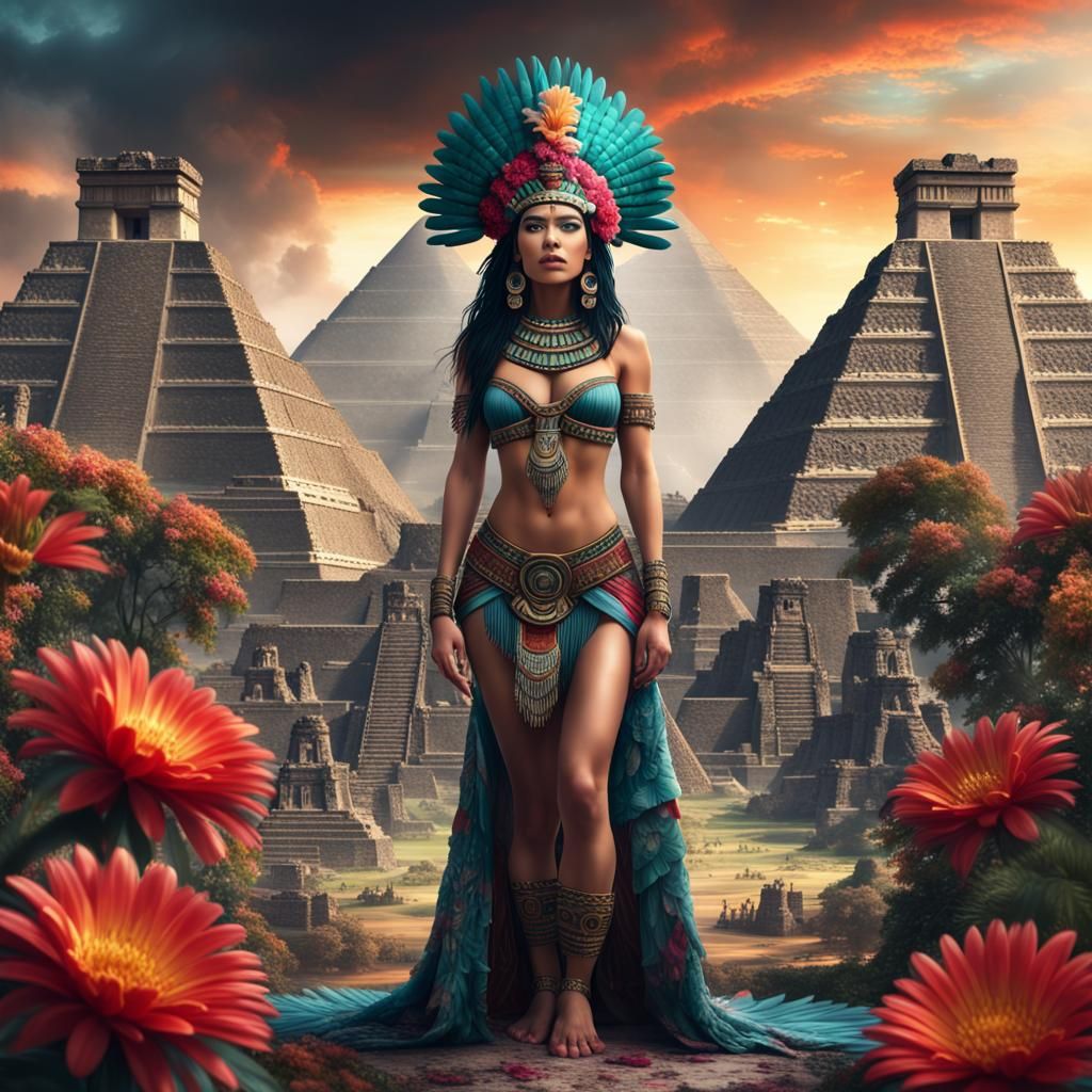 Xochiquetzal: Aztec Goddess of Beauty and Flowers