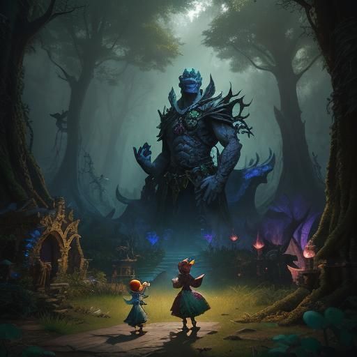 Fairytale Forest: Gnomes, Fairies, and Gargoyles