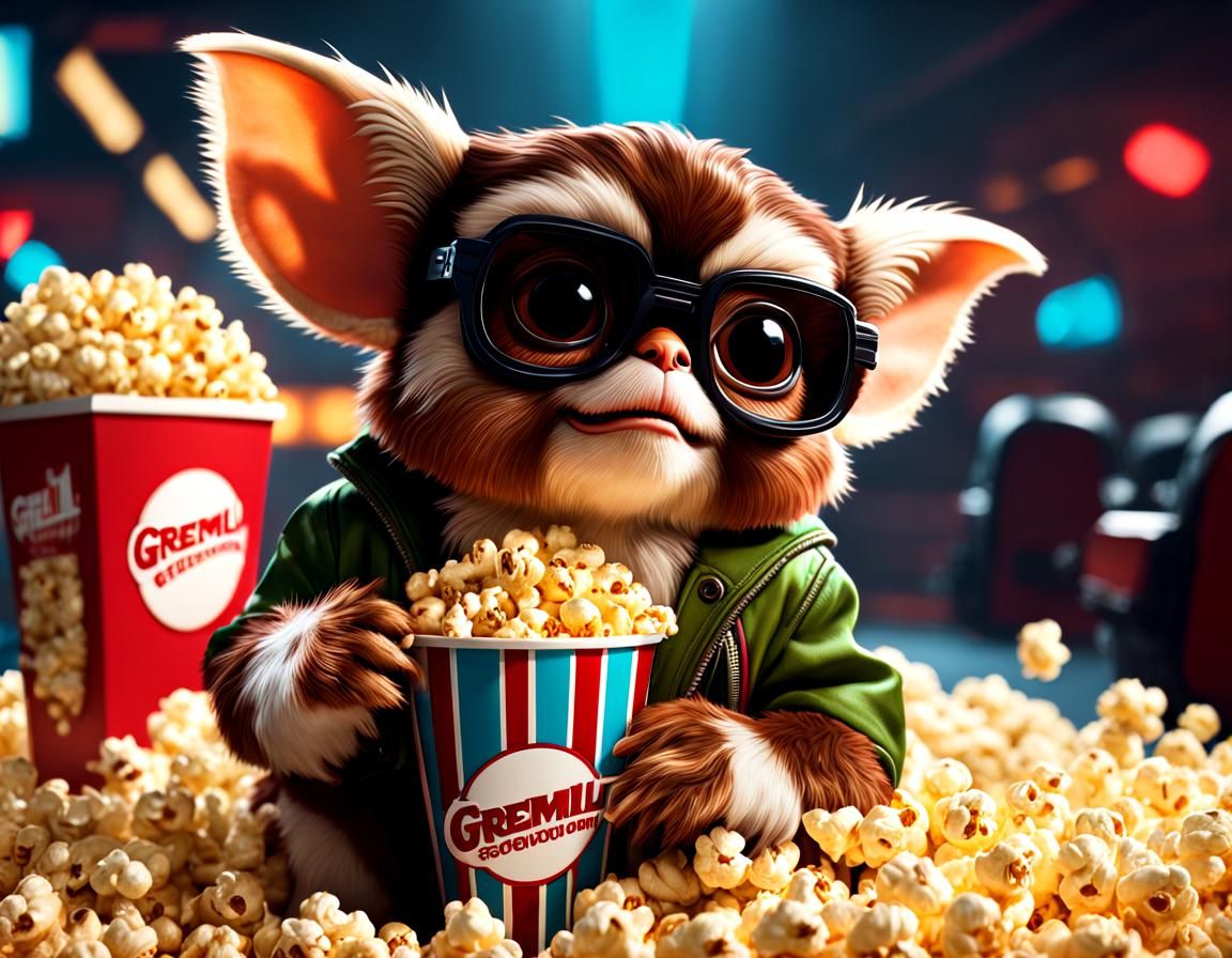 Gizmo from the movie the gremlins