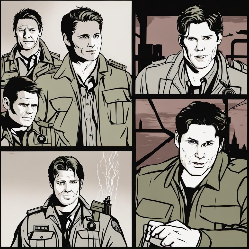 Supernatural Meets Ghostbusters: An AI-Generated Crossover