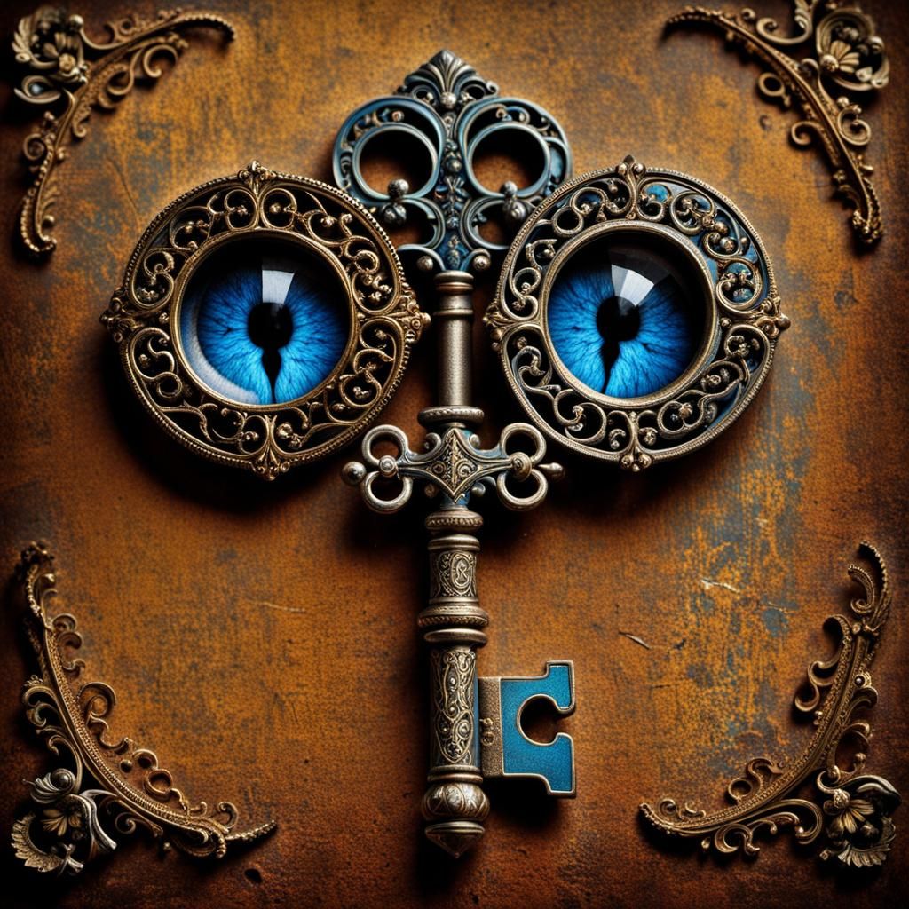 Gothic Keys and Blue Eye in Magical Realism