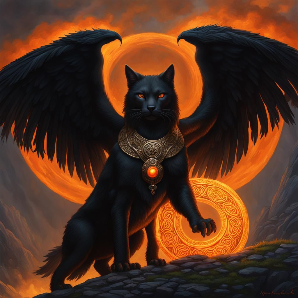 Pucaí: Shapeshifter in Celtic Folklore, Detailed Matte Paint...