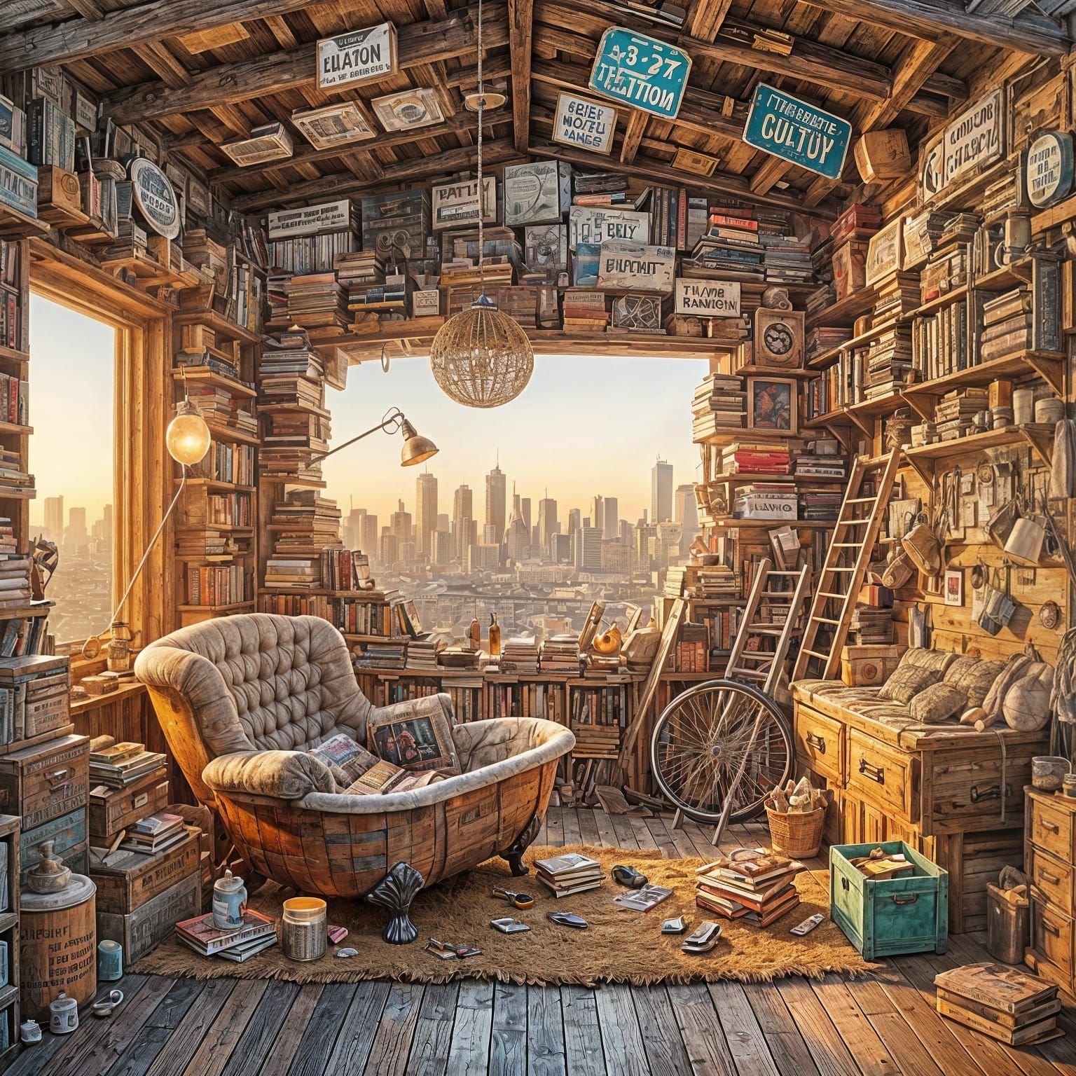 Post-apocalyptic world