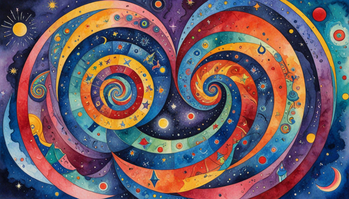 Swirling in space, an idea comes to life!