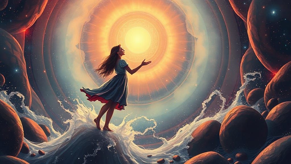 Surreal Vision: Falling into the Torrent of Love