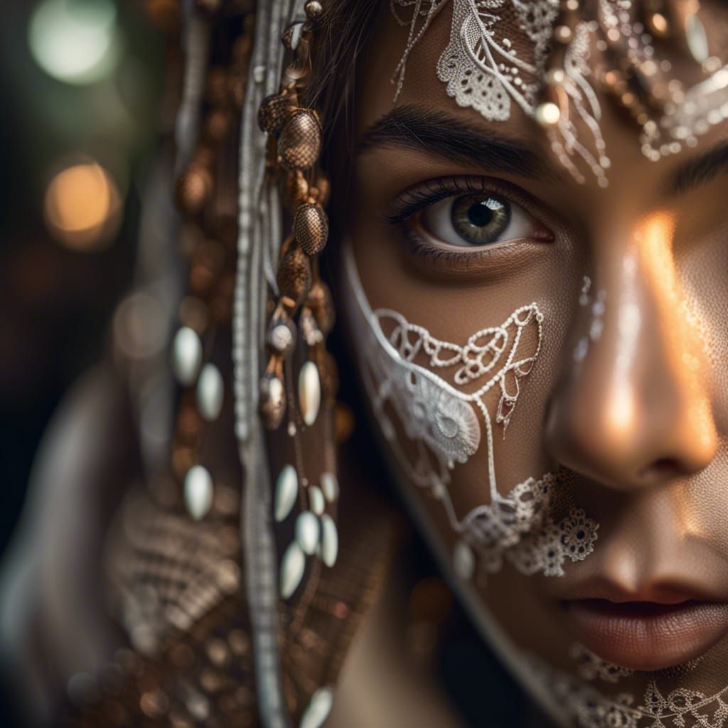 Detailed Portrait of a Spanish Woman in 8K