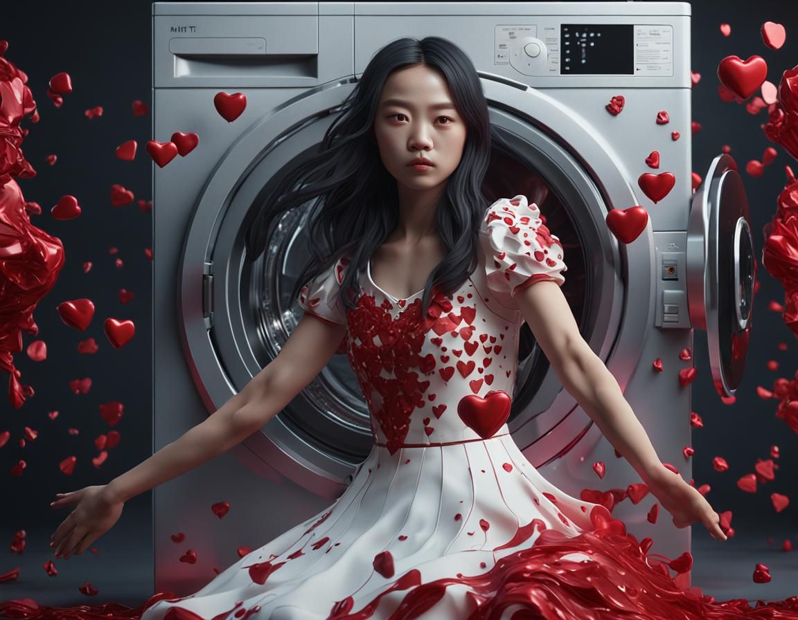 Washing Machine Heart: Mitski in Detailed Matte Painting