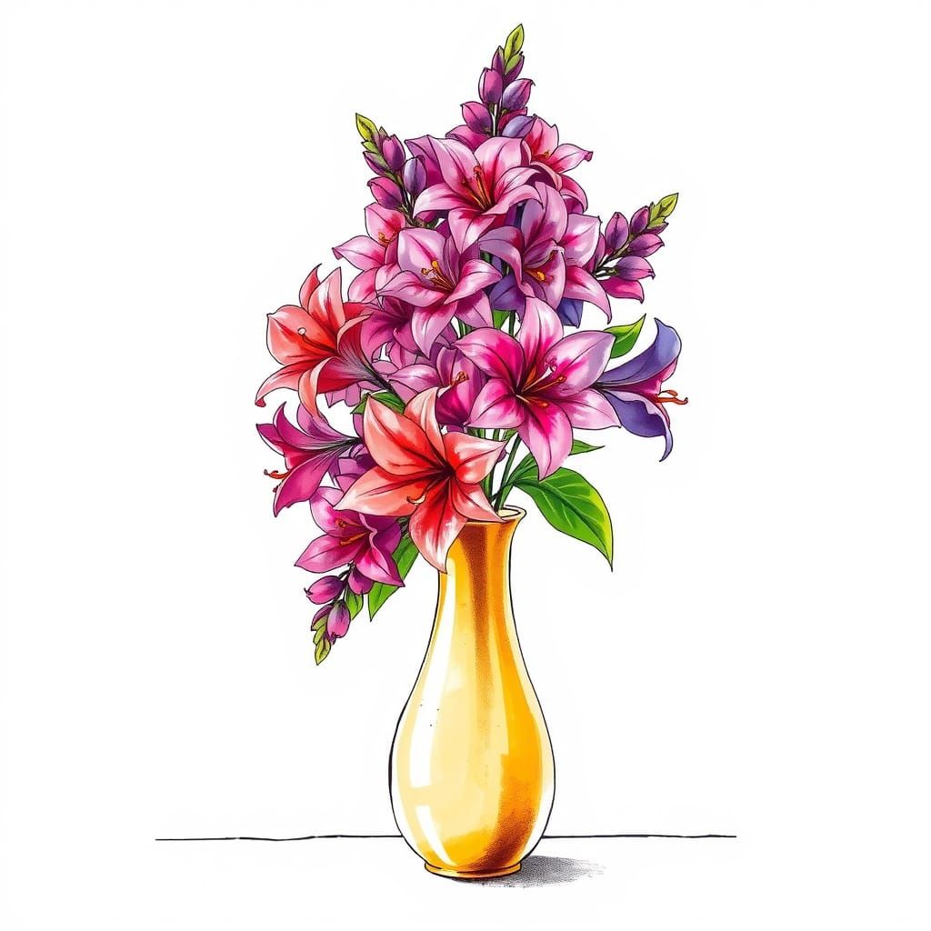 Flores lilas