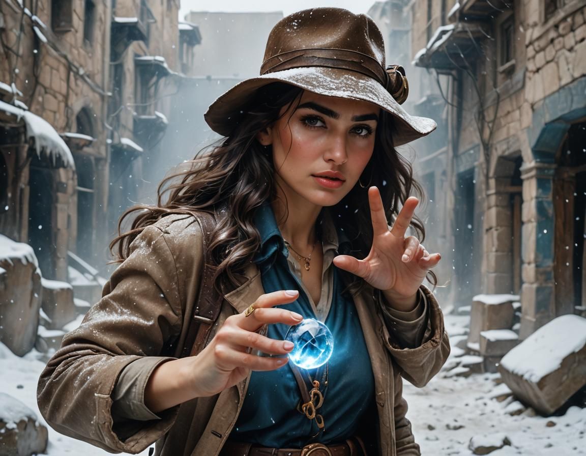 Azerbaijani Indiana Jones Holds Back Blizzard