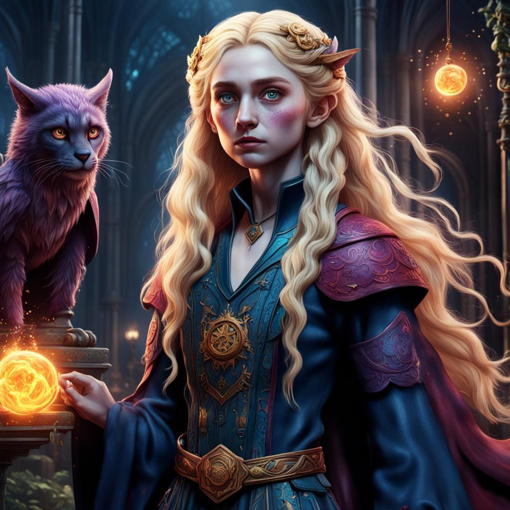 Fantastical Character Fusion in Detailed Matte Painting