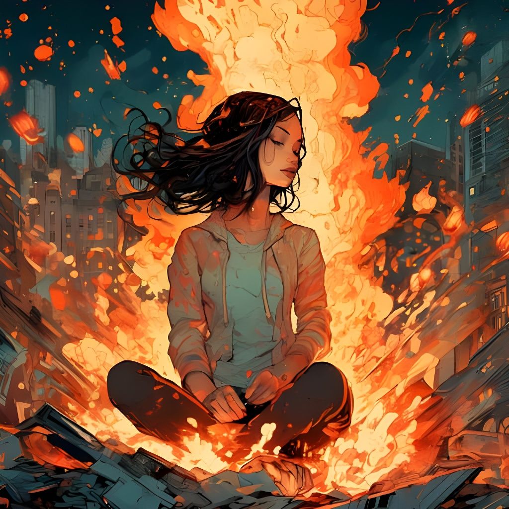 AI Generated Image of the Word Undefended