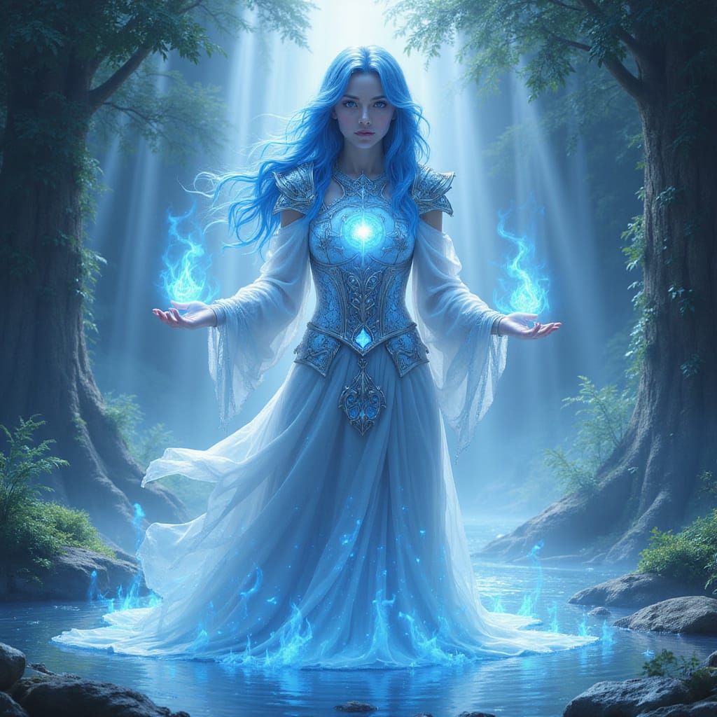 Mystical Guardian of Healing and Protection