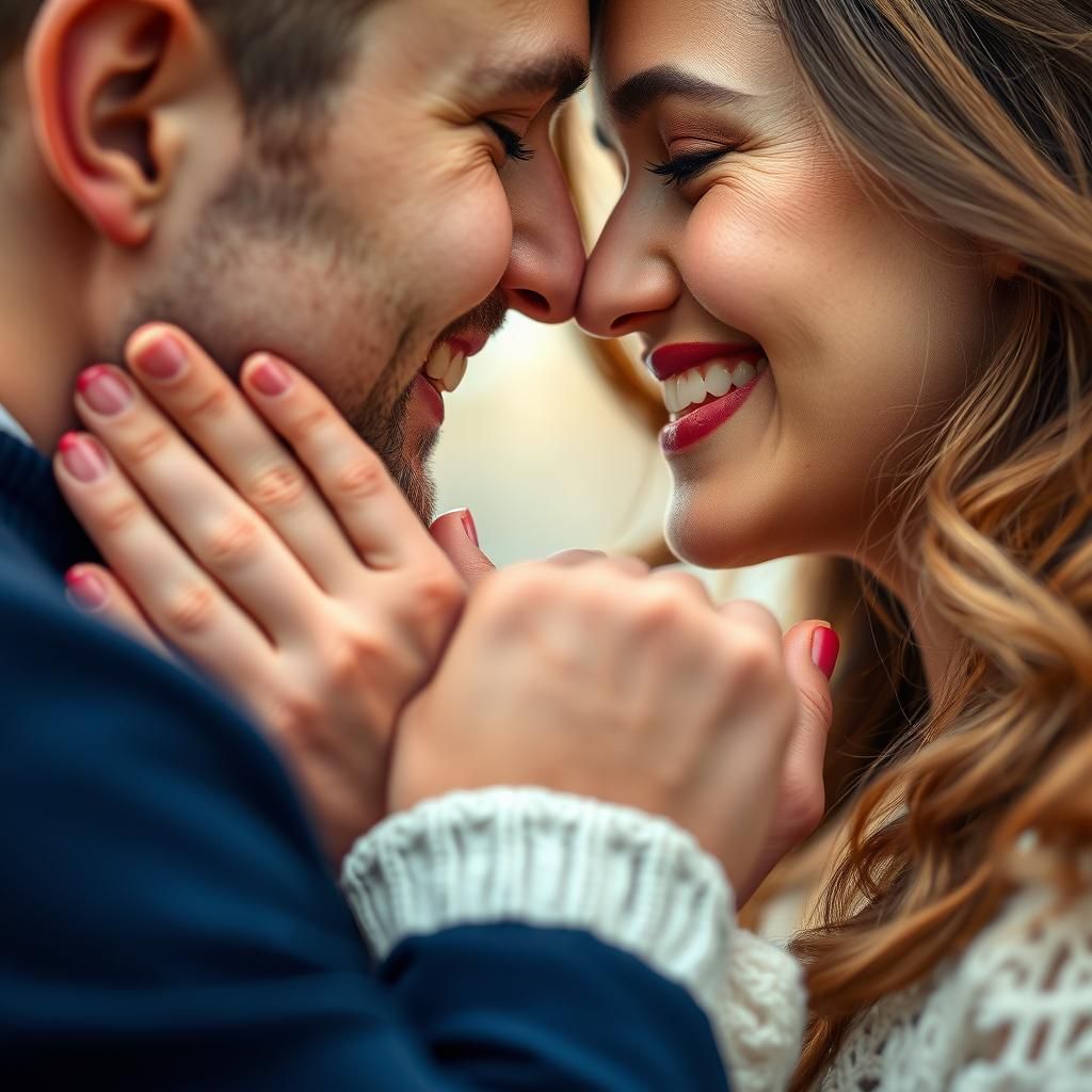 Romantic Couple Portrait in Rococo Style