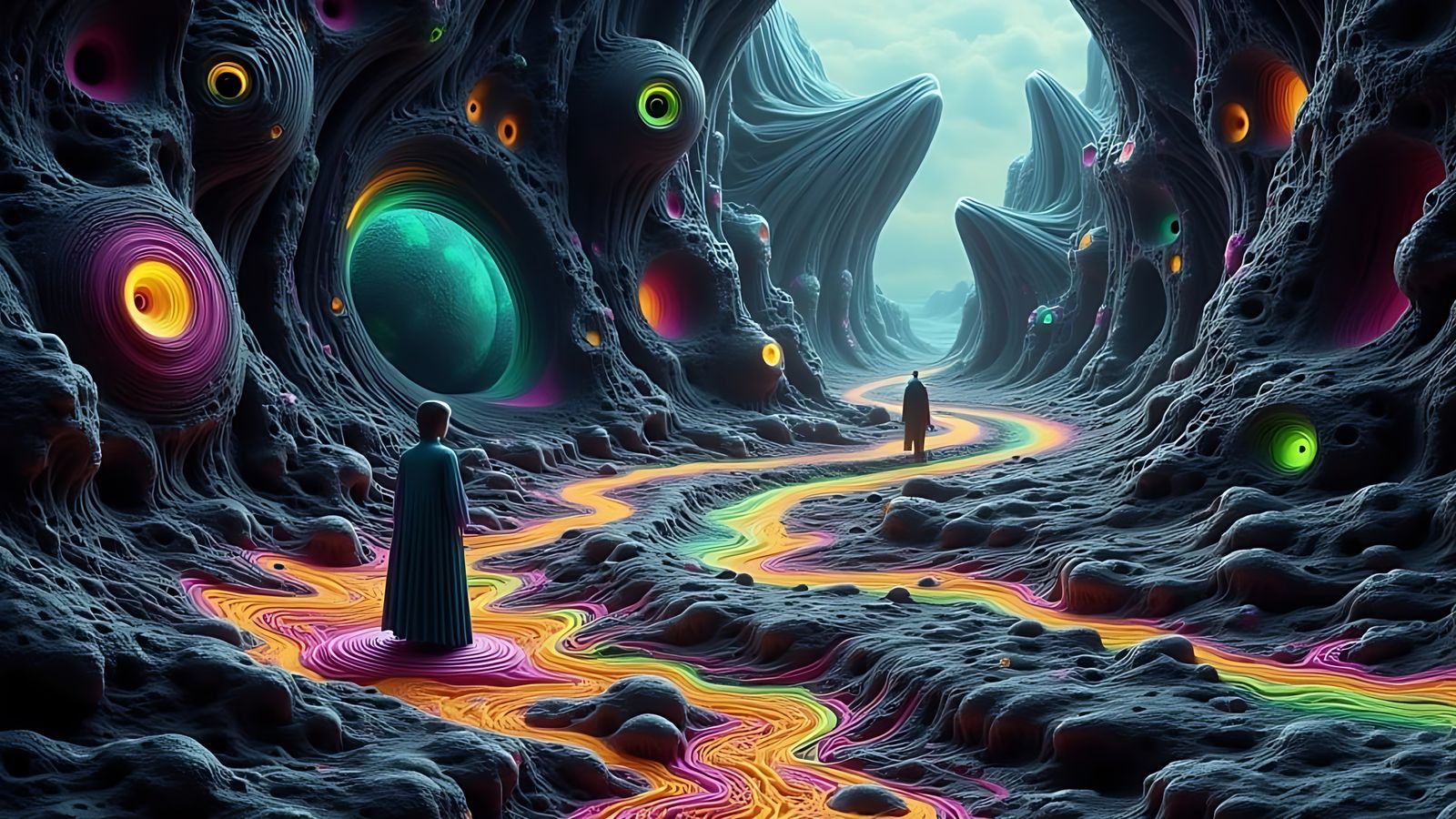 Astral Projection Anomalies: Abstract Surreal Constructivism