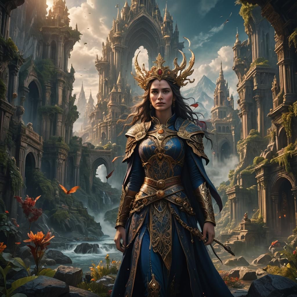 Divine Feminine: A God as Woman in Fantasy Art