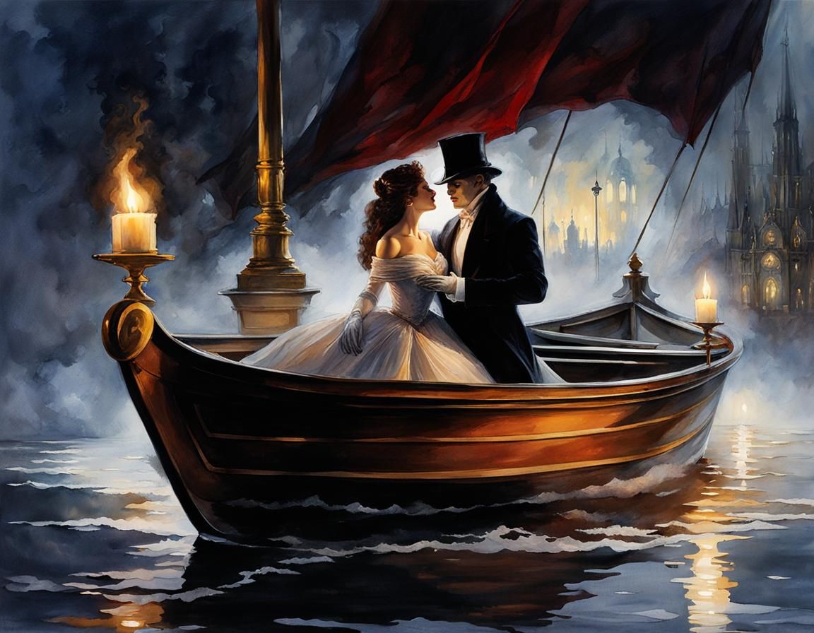 Phantom of the Opera: Candlelit Boat Ride