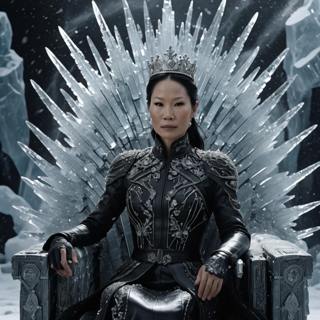 Lucy Liu as Antarctic Queen on Beryl Throne