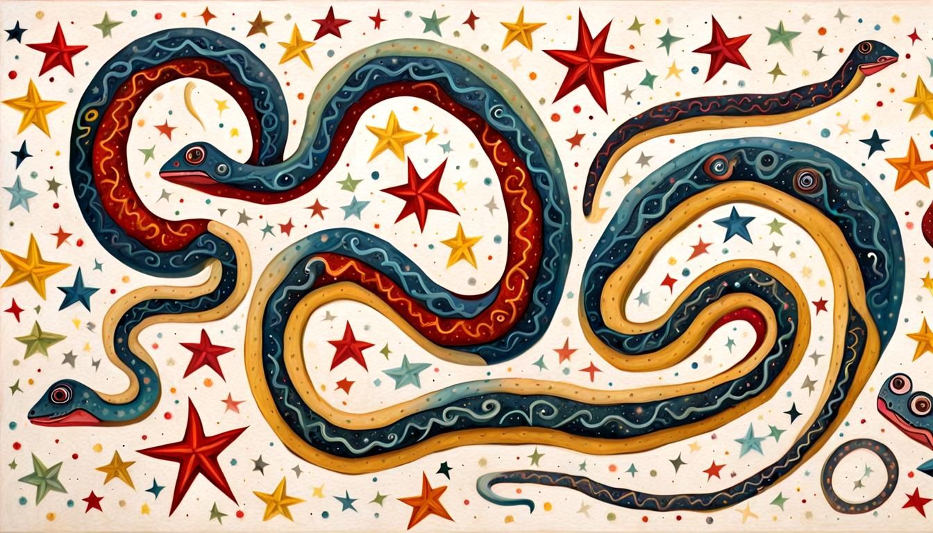 Electromagnetic Jelly Snake Coils Around Newborn Stars