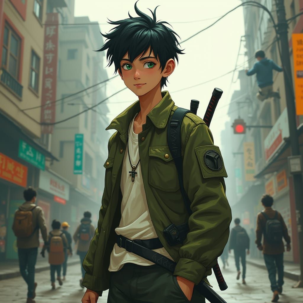 Urban Warrior Lost in City Dreams