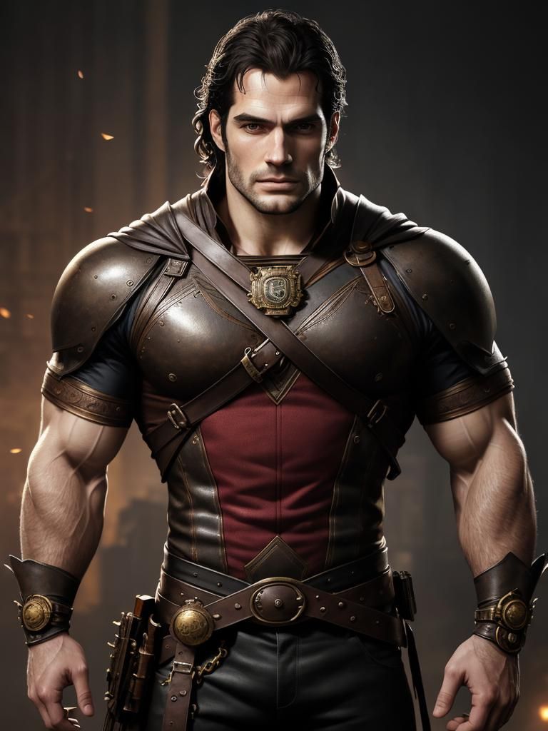 Henry Cavill as a Dashing Steampunk Hero