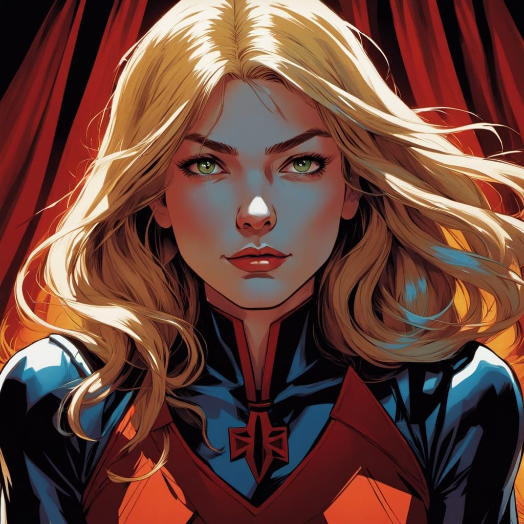 Gwen Stacy as Juliet in Comic Art Style