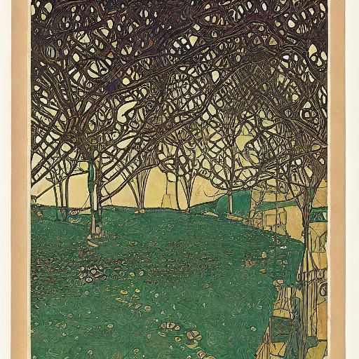 Expressive Portrait in Combined Artistic Styles