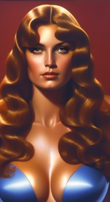 Fantasy Portrait: Young Lady in Bikini Top