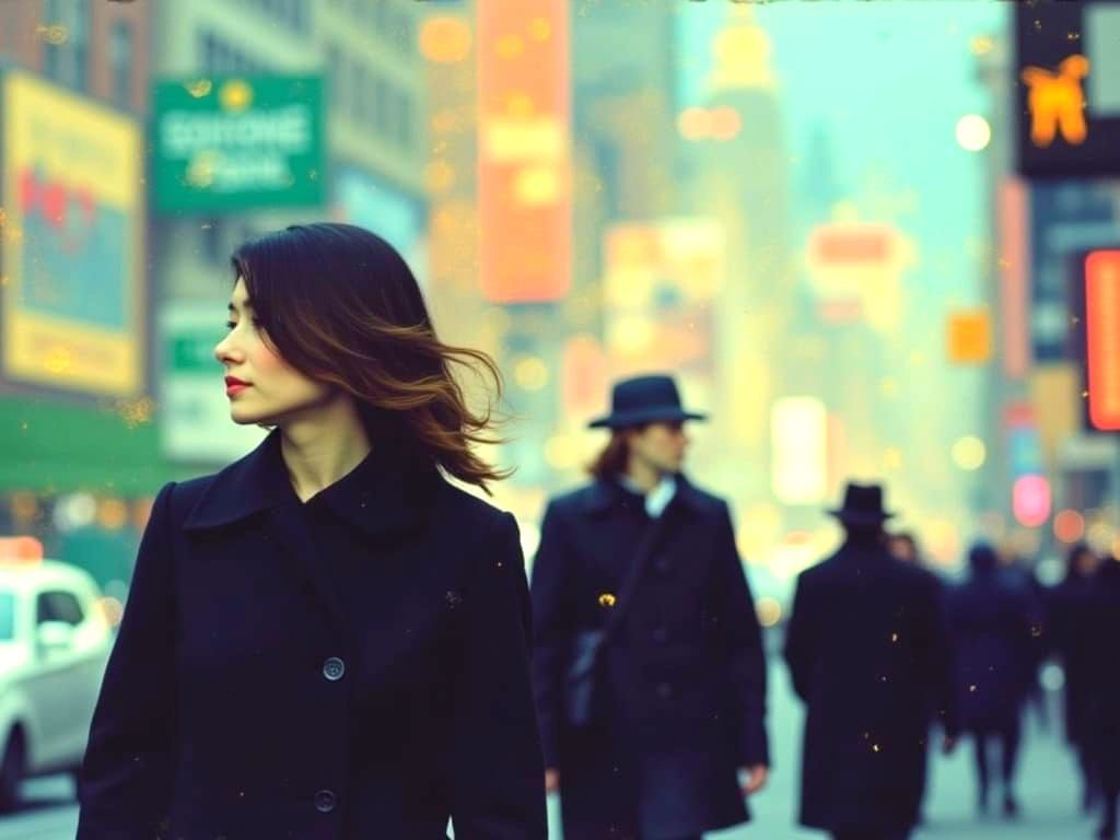 Fashion Photography with Soft Focus and Bokeh in NYC