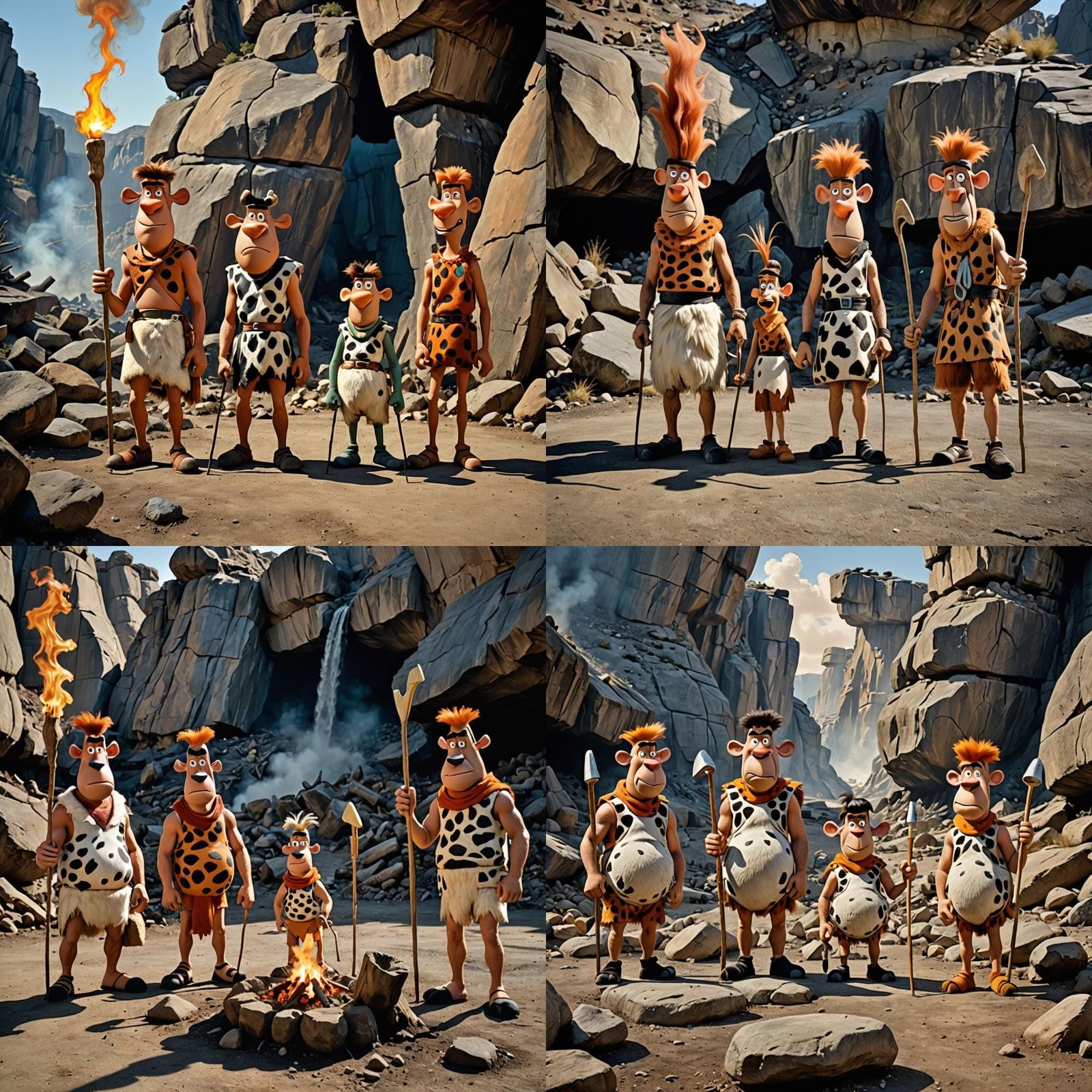 Imagine a scene straight out of a high-budget movie where ac...