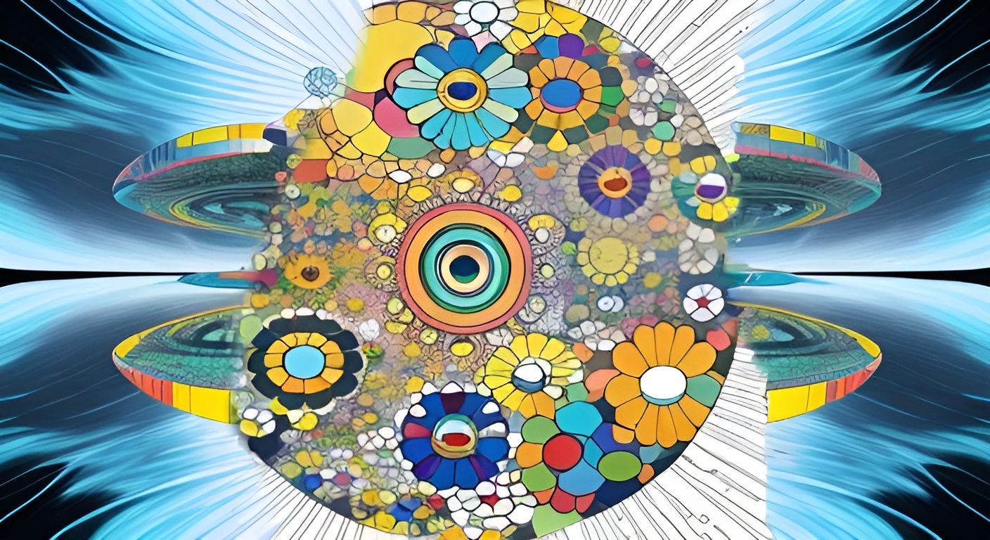 Kaleidoscopic Garden Inspired by Japanese Art