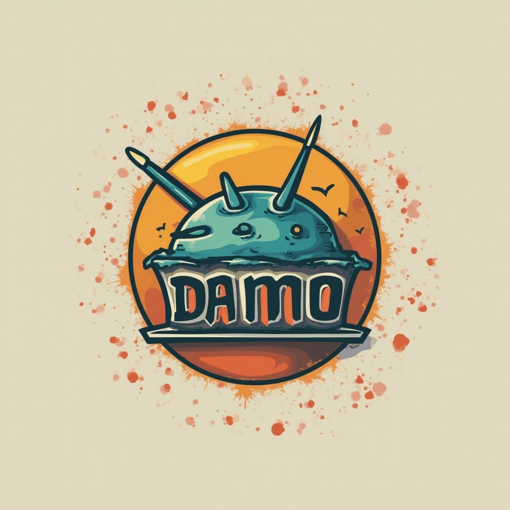 Grand Logo Design for DAMO Game Studio
