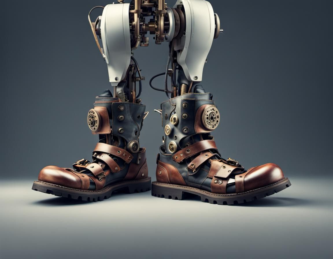 Futuristic Mechanical Shoes