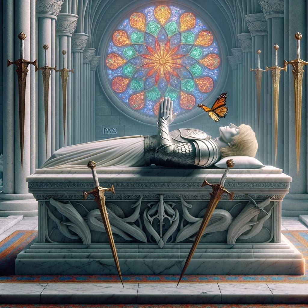 Four of Swords, Tarot