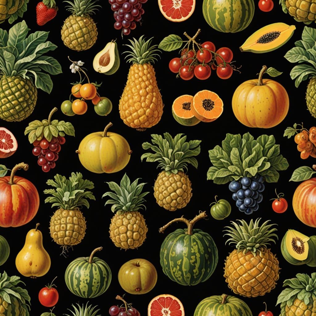 Giuseppe Arcimboldo tropical fruit