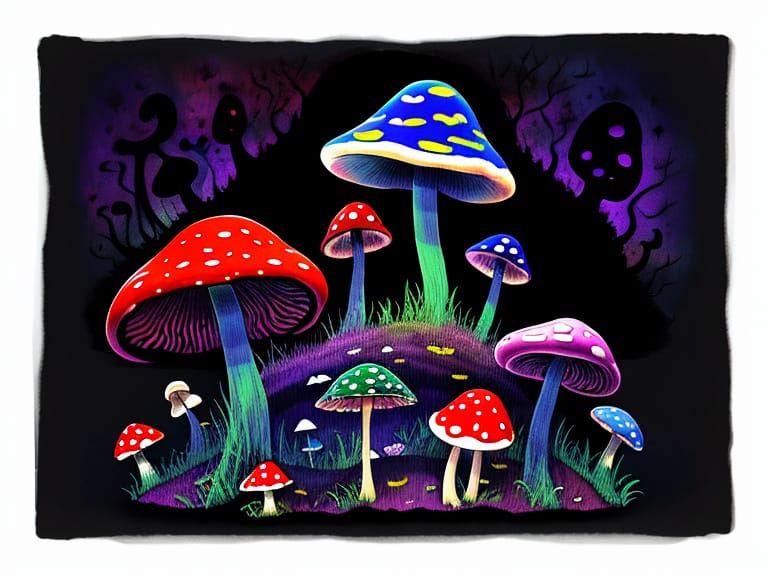 Dark Psychedelic Visions of a Bad Trip