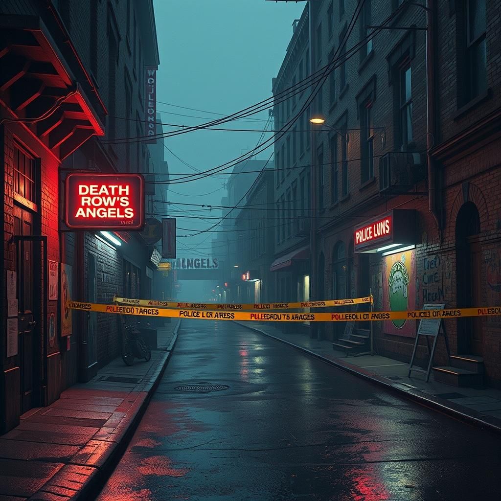 DeathRow's Angels in a Detailed Matte Painting