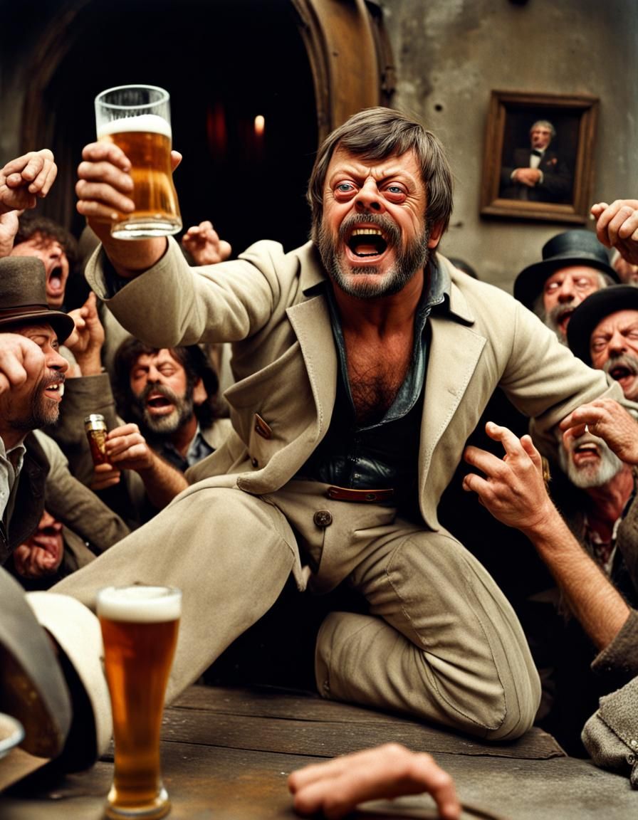 Hedonistic Puppet Freakout Scene: A Photography Masterpiece