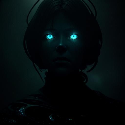 Sea Eye Emerges from Dark Ocean Depths