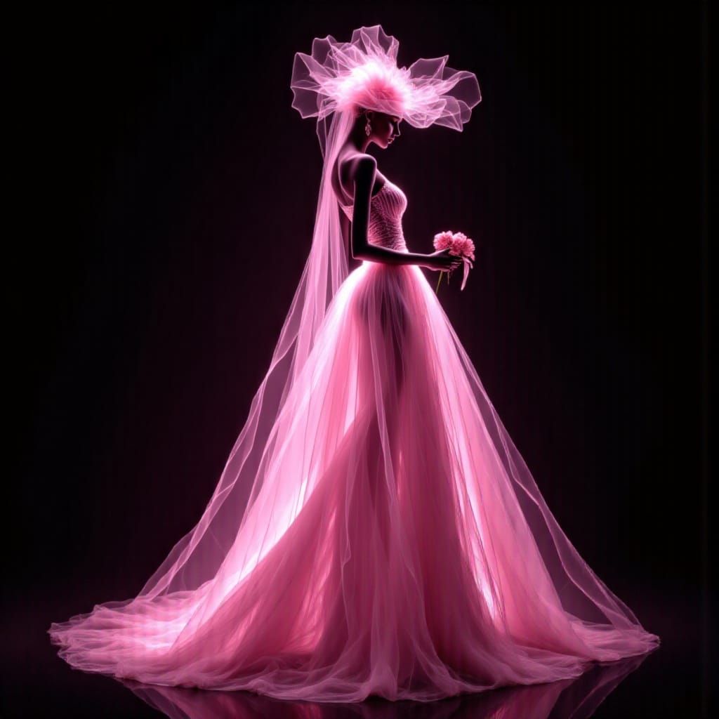 <lora:Goth Grunge Beauty:1.0> <lora:Sci-Fi Runway:1.0> Elega...