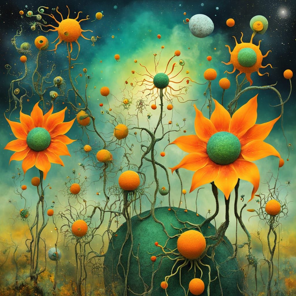 Quantum Duality in Surreal Molecular Structures