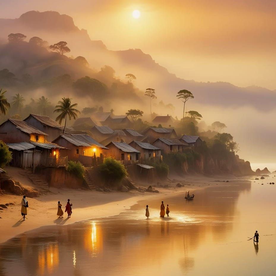 Madagascar, early morning