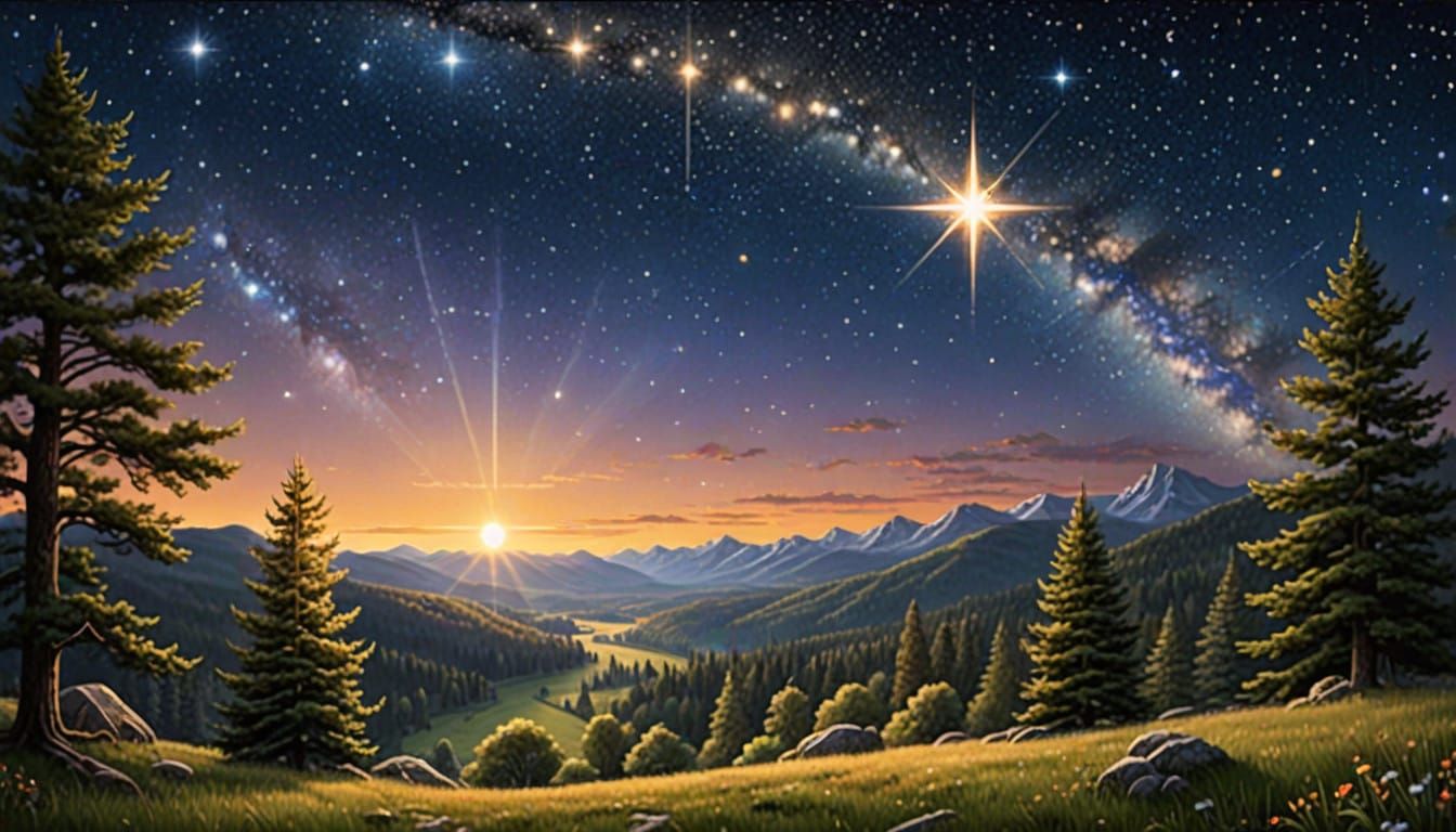 A Heavenly Star of Divine Hope