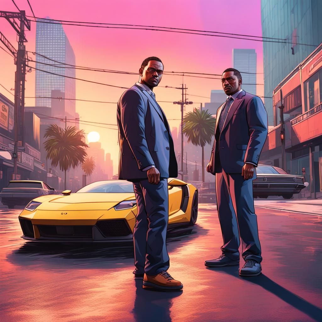 GTA 6 Release: Hyperrealistic Splash Art Concept