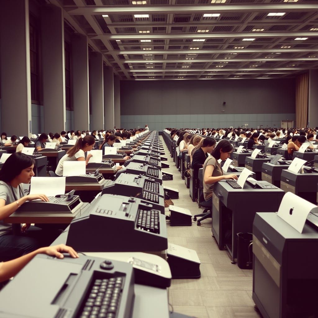 All these jobs were lost to PC's