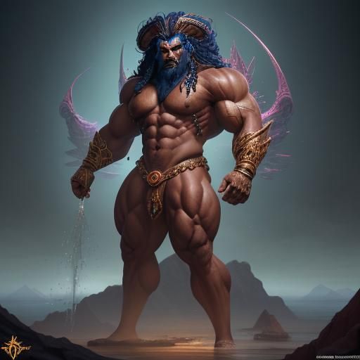 Kamdev: World's Largest Bodybuilder God of Love