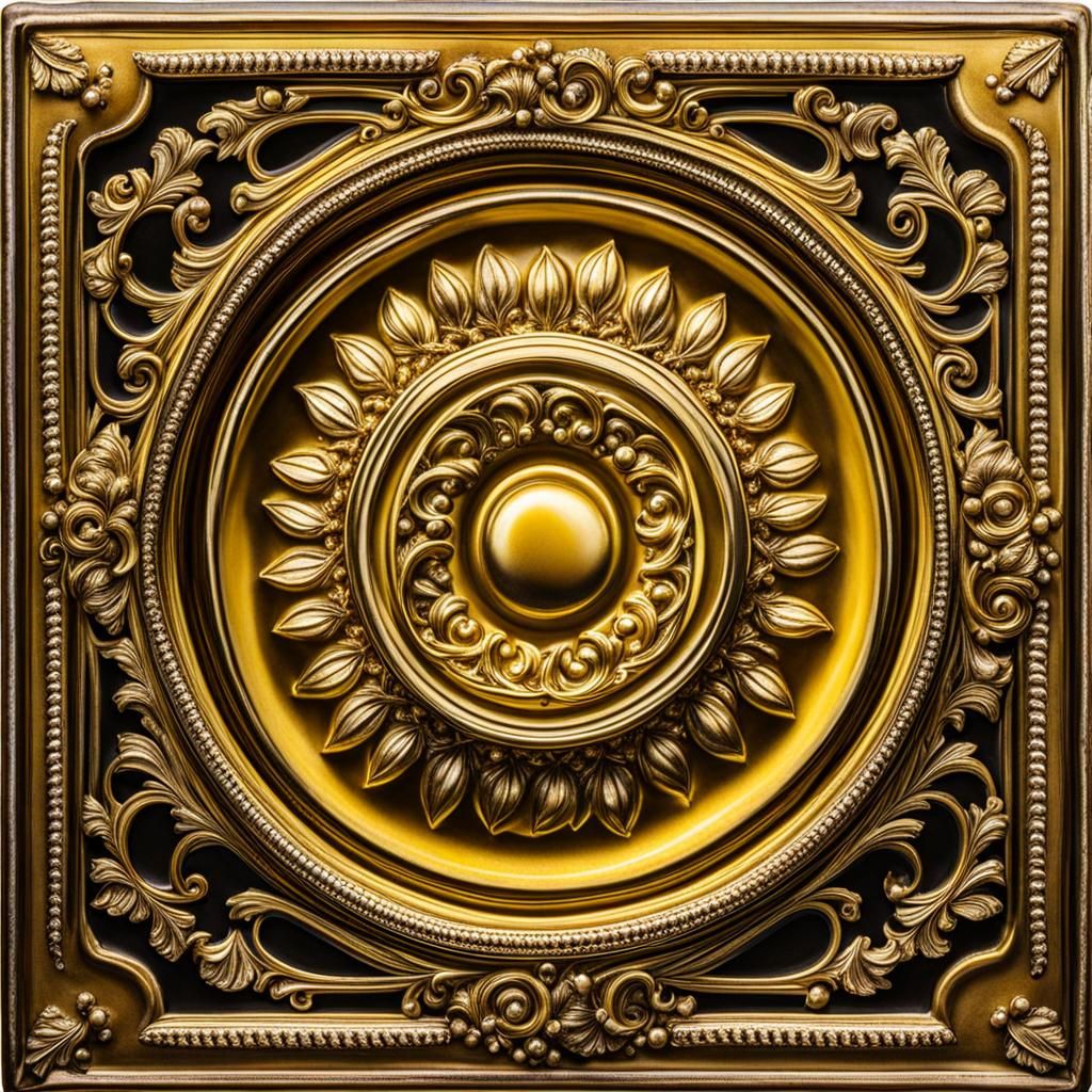 Ornate Melted Butter in Golden Light