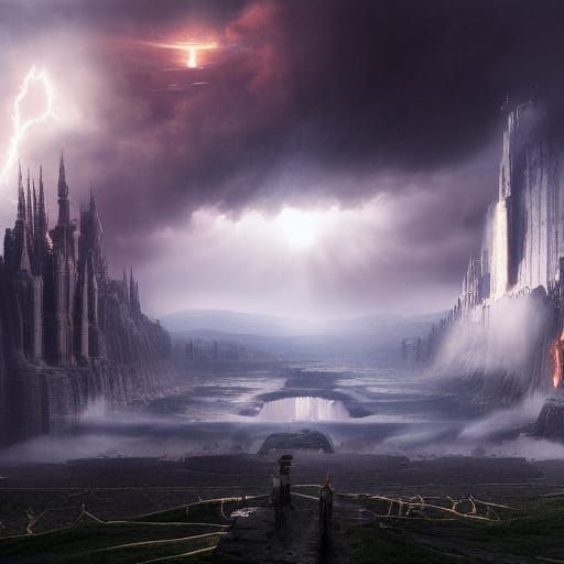 Epic Cinematic Painting: The End of Calamity