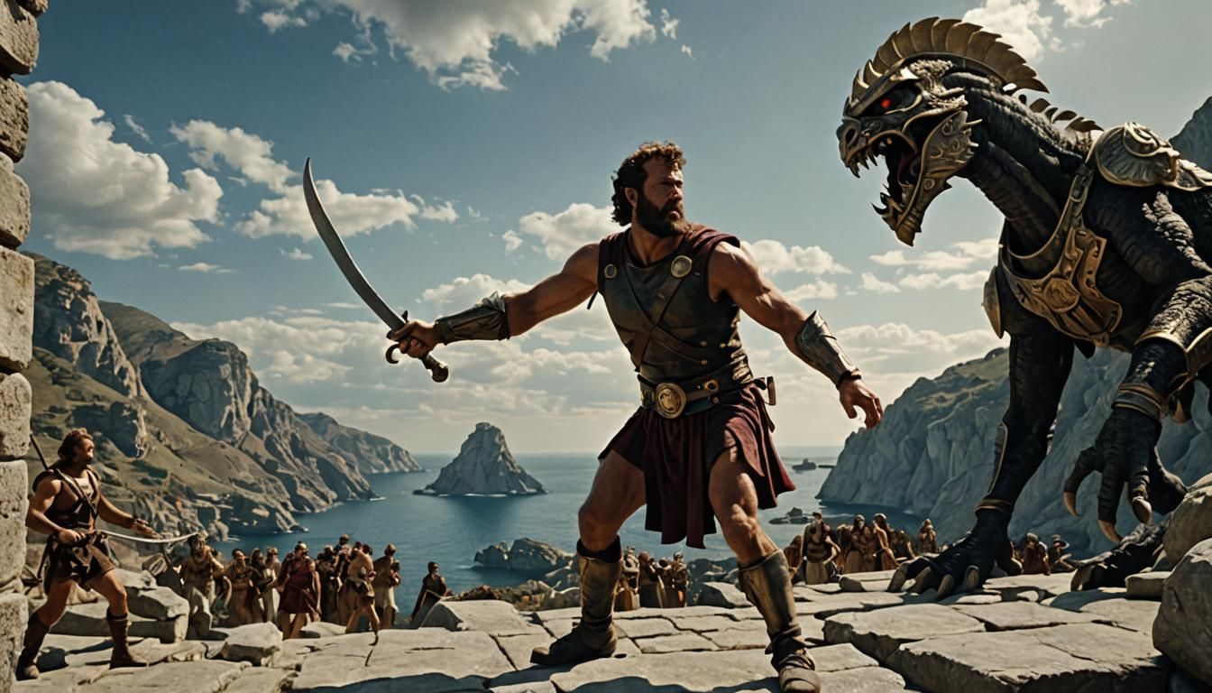 Jason and the Argonauts: Epic Cinematic Scene