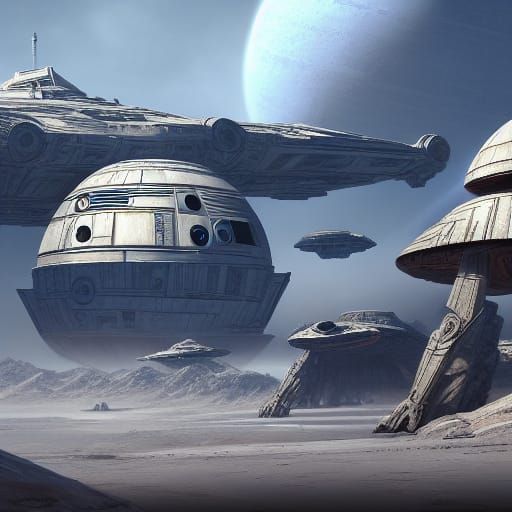 Star Wars Concept Art in Deep Color